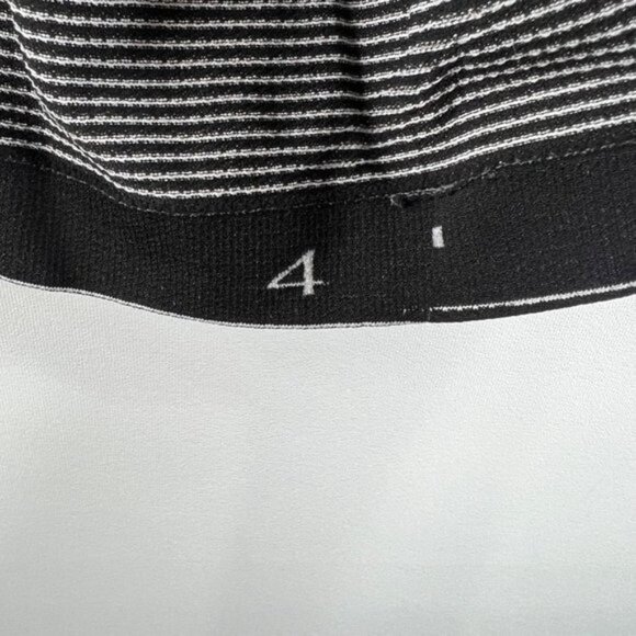 Lululemon Run Swiftly Tech Racerback Stripe Run Yoga Tank Top Shirt Size 4 Black - Picture 8 of 8